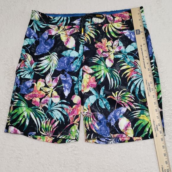 Tommy Bahama Baja Hasta La Fuego 9-Inch Boardshorts Mens Large Lined Swim Trunks - Picture 14 of 16